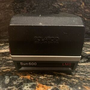 Polaroid Sun 600 LMS Black and Gray Camera